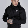 SikSilk - Black Hoodie and Joggers Set